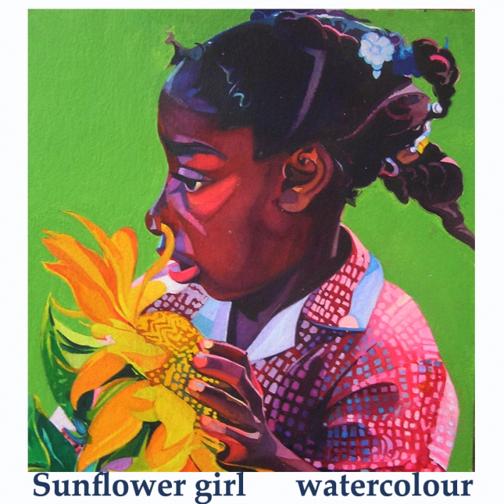 sunflower girl wc