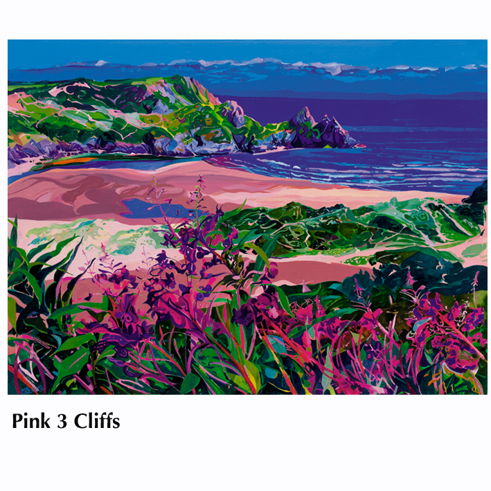 Pink 3 Cliffs