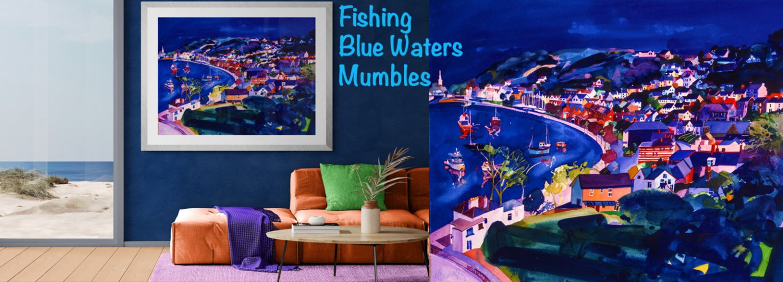 room - fishing blue waters mumbles